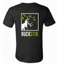 Load image into Gallery viewer, BuckStik Green/Black T-Shirt
